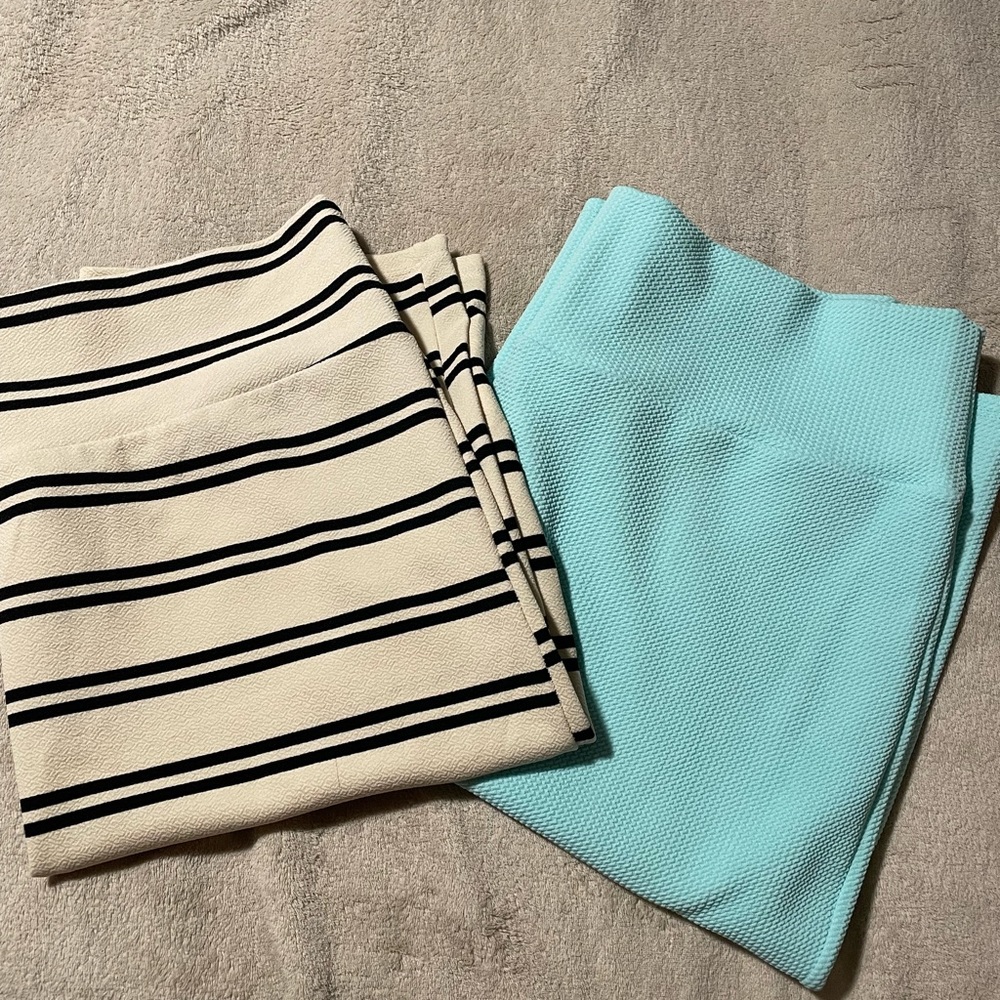 2 LulaRoe Pencil Shape Skirts 3x (Selling as Bundle)